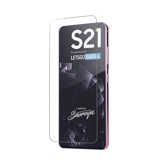 0.3mm Arc Edge Anti-explosion Tempered Glass Screen Protector Film [Not Support Fingerprint Unlock] for Samsung Galaxy S21 4G/5G - 1