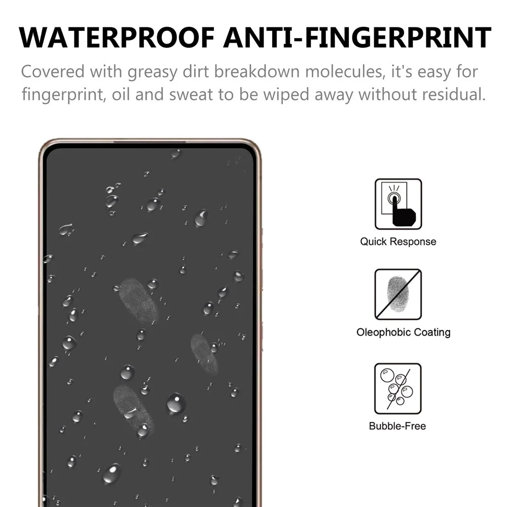 Anti-explosion Dustproof Full Glue Full Cover Tempered Glass Screen Protector with Black Edge for Samsung Galaxy S21 4G/5G - 4
