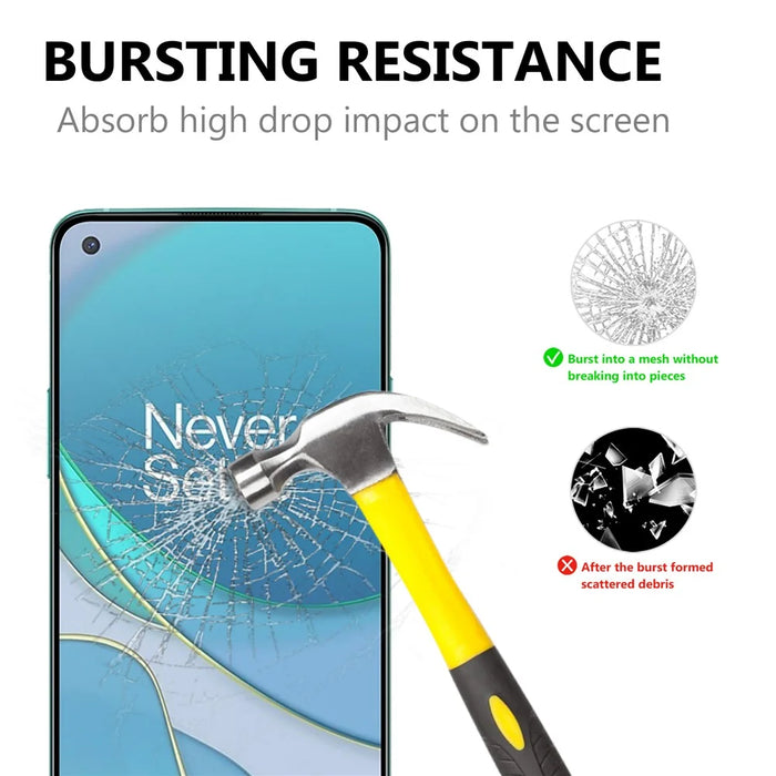 For OnePlus 9 (EU / US Version) Full Glue Full Cover Tempered Glass Screen Protector with Black Edges - 2