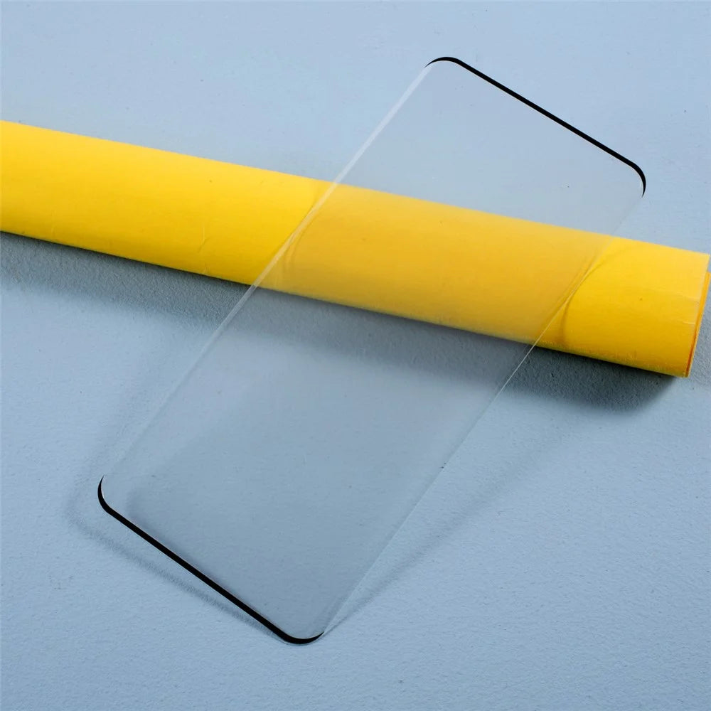 3D Curved Full Size Good Hardness Tempered Glass Screen Protector for Samsung Galaxy S21 Ultra 5G Anti-explosion (Side Glue) Film - 2