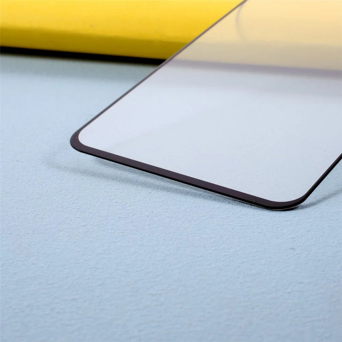 Silk Printing Tempered Glass Screen Protector [Full Coverage] [Full Glue] for Motorola Moto E7 Plus - 5