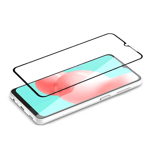 Full Coverage Silk Printing Tempered Glass Screen Protective Film [Full Glue] for Galaxy A32 5G / M32 5G - 1