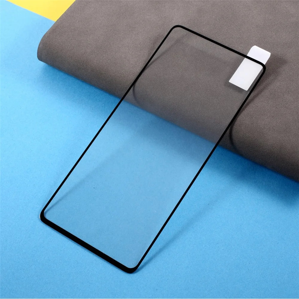 Full Coverage Silk Printing Tempered Glass Screen Protective Film [Full Glue] for Samsung Galaxy A52 5G / A52 4G - 3