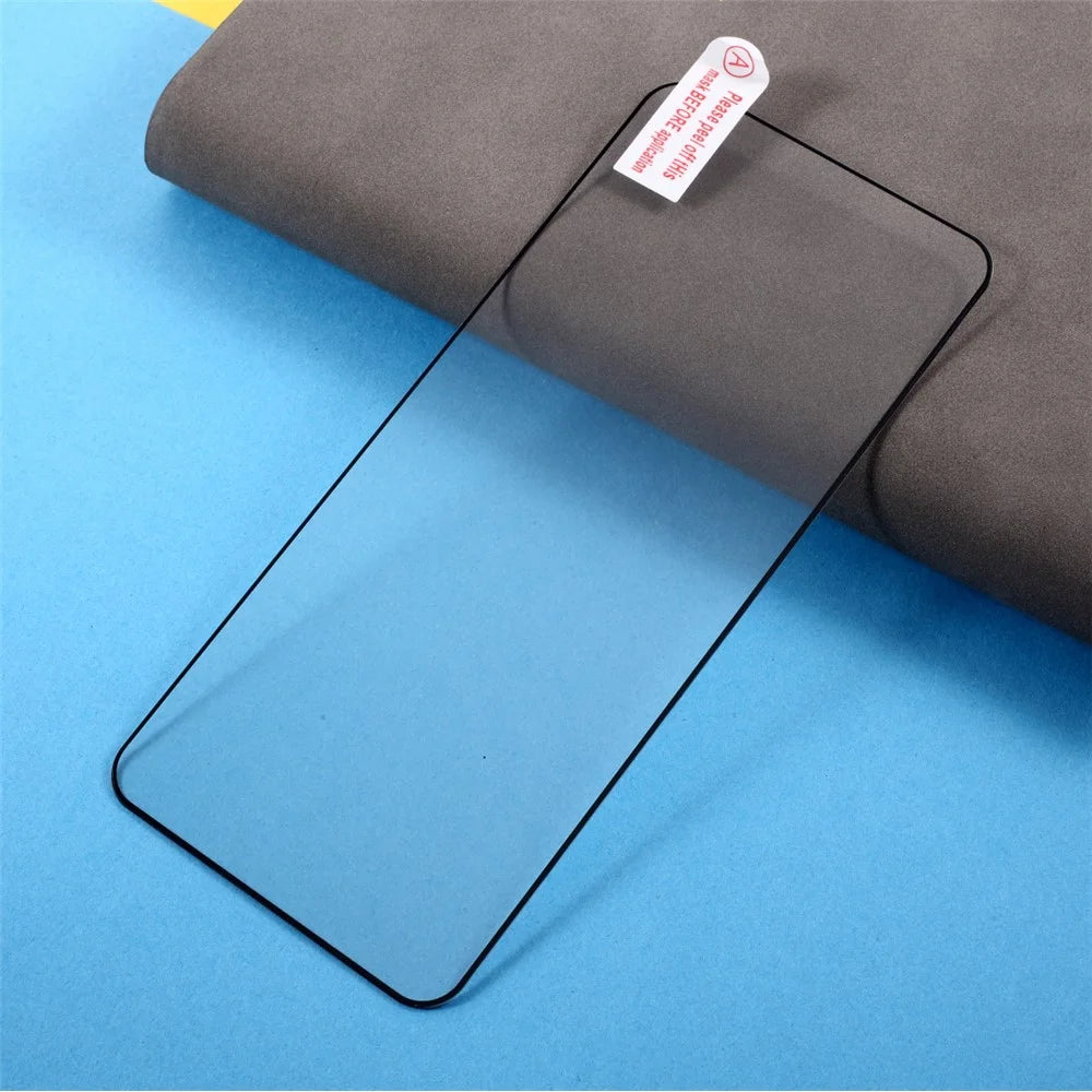 Full Coverage Silk Printing Tempered Glass Screen Protective Film [Full Glue] for Samsung Galaxy S21+ 5G - 6