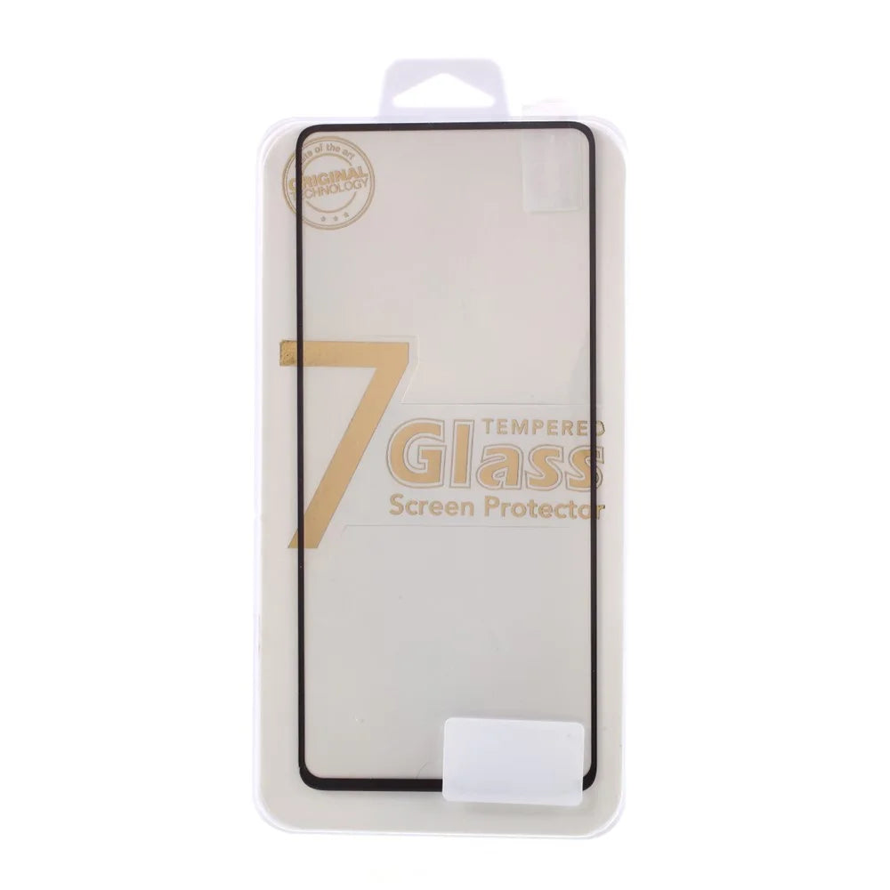 Full Coverage Silk Printing Tempered Glass Screen Protective Film [Full Glue] for OnePlus 9 - 5