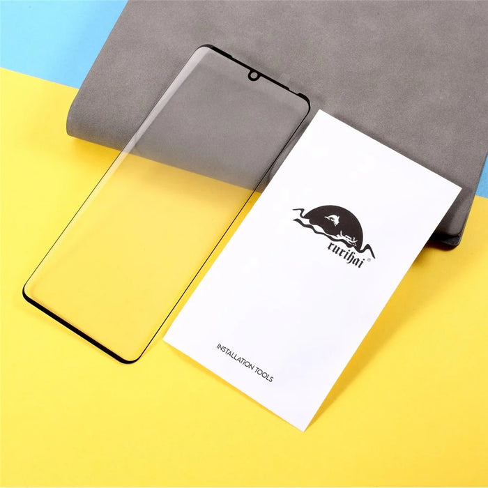 RURIHAI 3D Curved [Side Glue] Full Coverage Tempered Glass Screen Protector for LG Velvet / G9 - 6