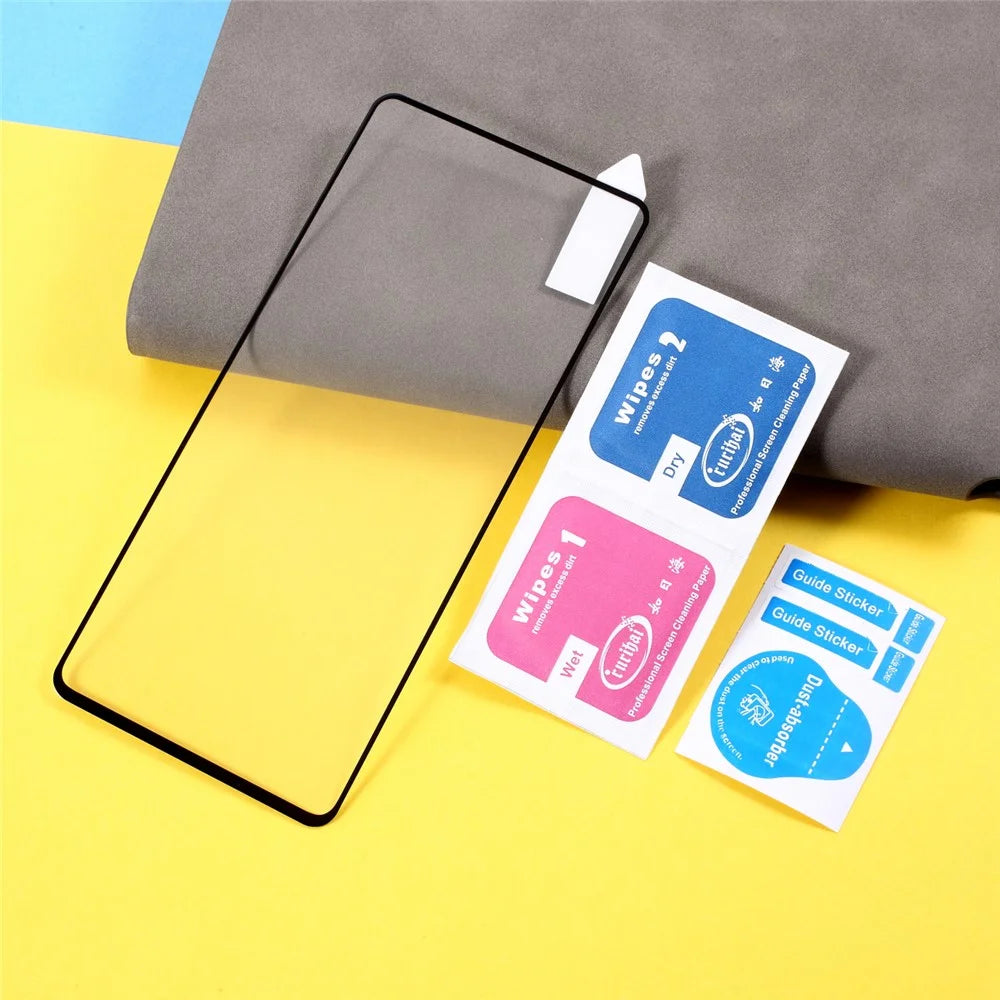 RURIHAI 2.5D Solid Defense Tempered Glass Screen Protection Film for Samsung Galaxy A72 5G / A72 4G - 6