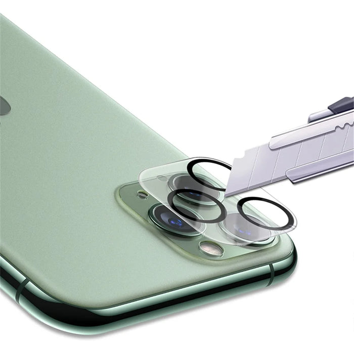 MOCOLO Silk Print Lens Protector for iPhone 11 Pro HD Tempered Glass Camera Cover Film - 3