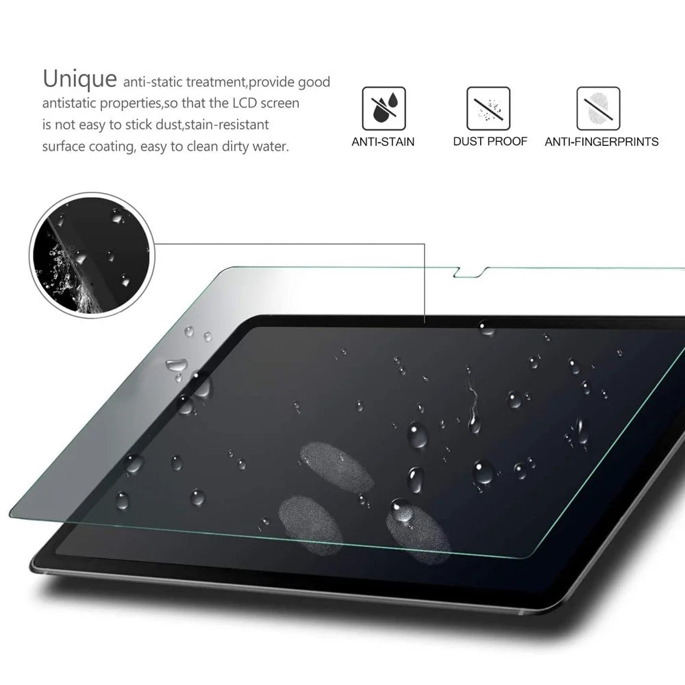 Tempered Glass Film 2.5D Arc Edge for Samsung Galaxy Tab A7 10.4 (2022) / (2020) Screen Shield [Ultra Clear] [Anti-explosion] - 5