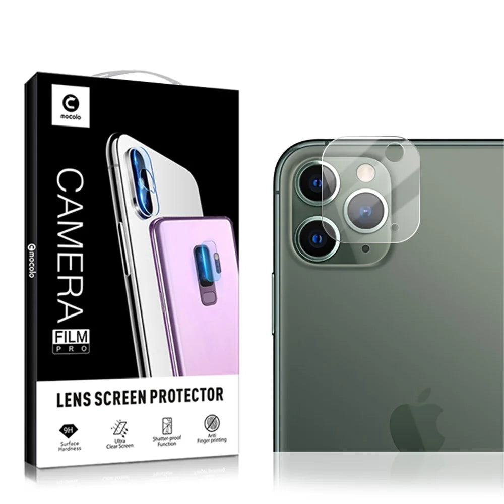 MOCOLO High Transparency Tempered Glass Back Camera Lens Protector [Full Glue] for iPhone 11 Pro 5.8 inch / 11 Pro Max 6.5 inch - 5