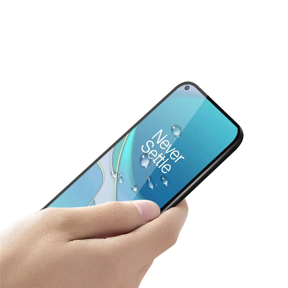 PINWUYO Anti-explosion Anti-fingerprint Tempered Glass Full Screen Full Glue Film for OnePlus 8T - 4
