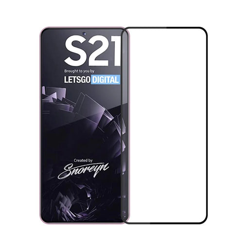 PINWUYO Anti-explosion Anti-fingerprint Tempered Glass Full Screen Full Glue Film for Samsung Galaxy S21 4G/5G - 1