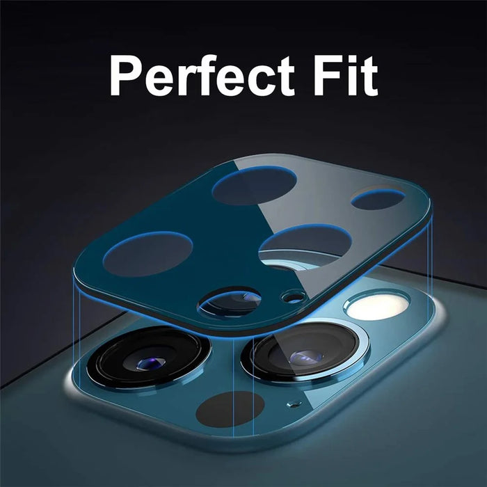 HAT PRINCE Full Coverage Silk Printing Tempered Glass Back Camera Lens Protector Film for iPhone 12 Pro - 6