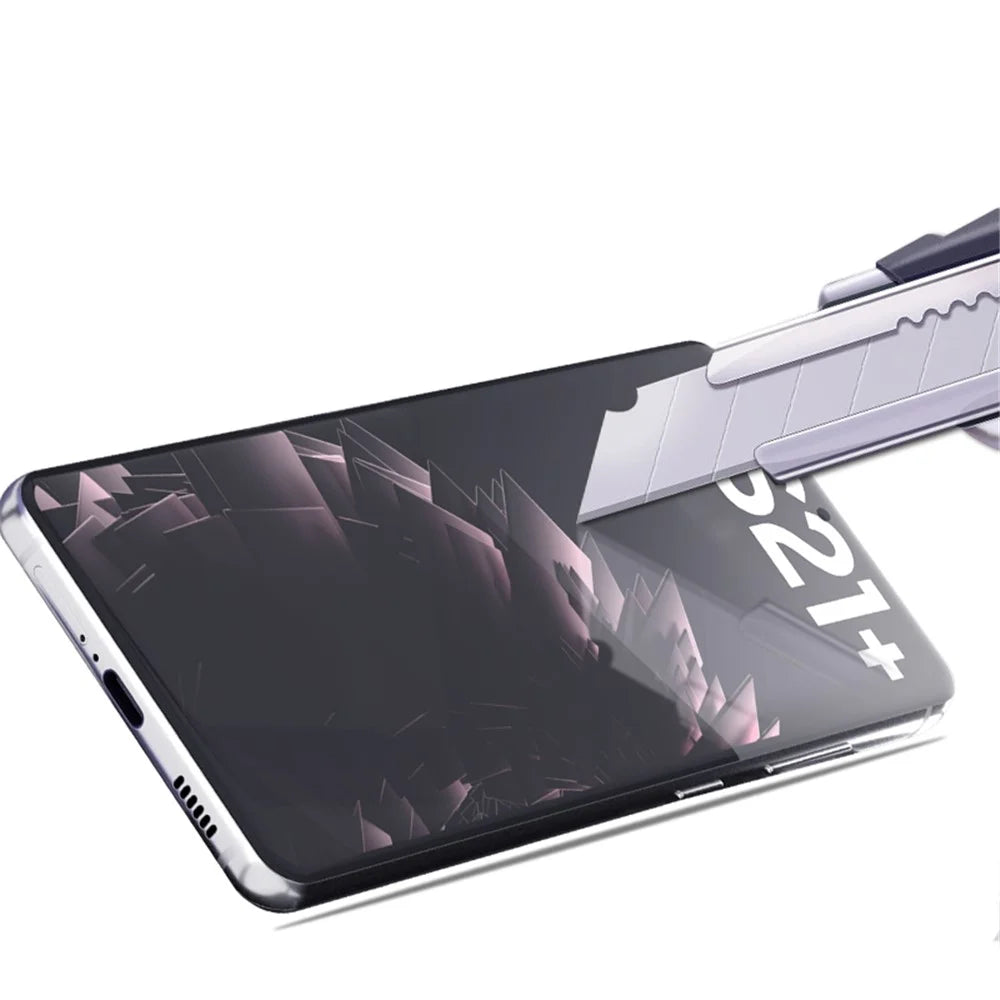 MOCOLO UV Tempered Glass Film 3D Curved [Complete Covering] Screen Protector for Samsung Galaxy S21+ 5G - 5