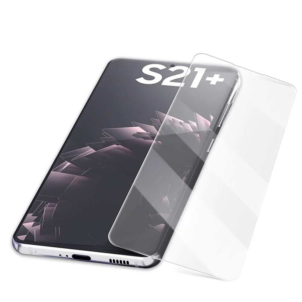 MOCOLO UV Tempered Glass Film 3D Curved [Complete Covering] Screen Protector for Samsung Galaxy S21+ 5G - 7