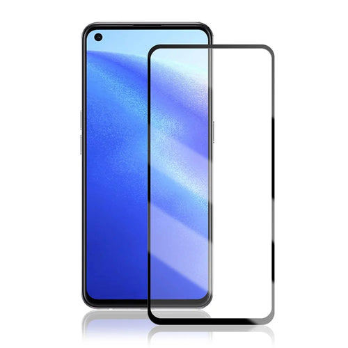 MOCOLO Full Glue Full Cover Silk Printing Tempered Glass Screen Protector for for Oppo Reno5 5G /  Reno5 4G / Reno5 K / Find X3 Lite - Black - 1