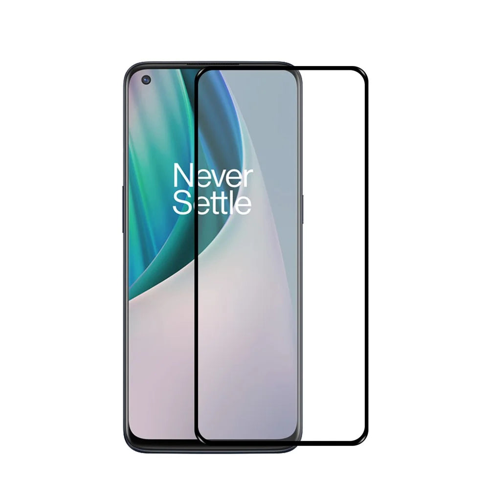 ENKAY HAT-PRINCE 0.26mm 9H 2.5D Full Glue Full Screen Coverage Tempered Glass Screen Protector for OnePlus Nord N10 5G - 1