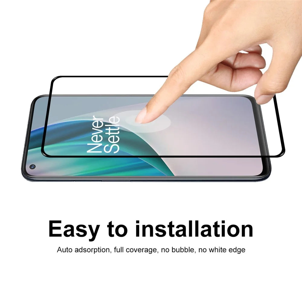 ENKAY HAT-PRINCE 0.26mm 9H 2.5D Full Glue Full Screen Coverage Tempered Glass Screen Protector for OnePlus Nord N10 5G - 6