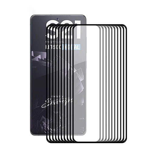 10Pcs/Set HAT PRINCE [Ultra-thin Unlock Version] 0.2mm 9H 2.5D Full Covering Screen Film Full Glue Protector for Samsung Galaxy S21 4G/5G - 1