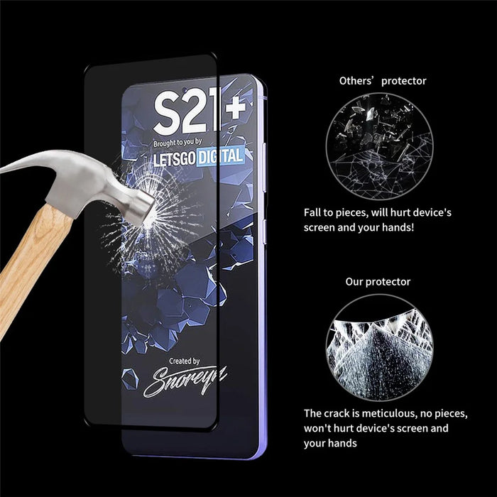 HAT PRINCE Ultra-thin Unlock Version Full Glue Protector for Samsung Galaxy S21 Plus 5G - 7