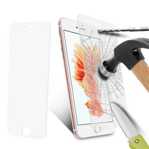For iPhone SE (2020)/SE (2022)/8/7 4.7 inch Clear Thin 0.3mm Tempered Glass Screen Protector Film (Arc Edge) - 1