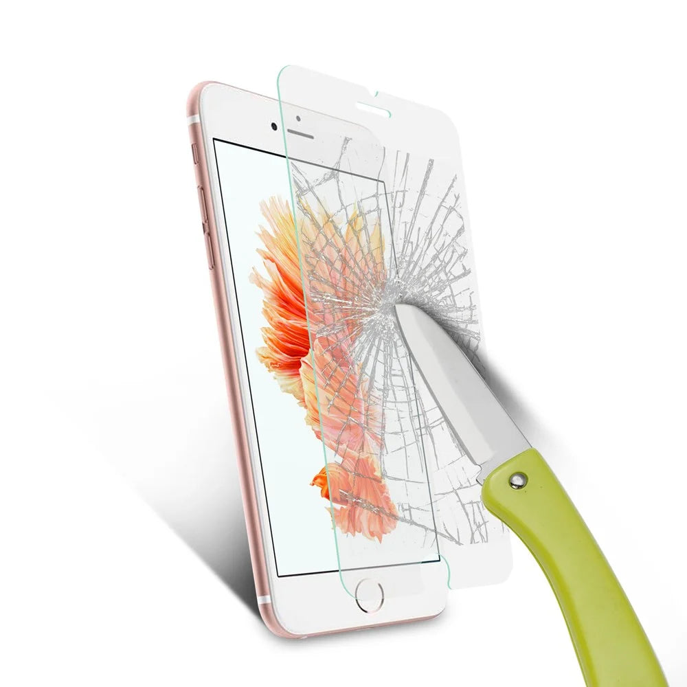 For iPhone SE (2020)/SE (2022)/8/7 4.7 inch Clear Thin 0.3mm Tempered Glass Screen Protector Film (Arc Edge) - 5