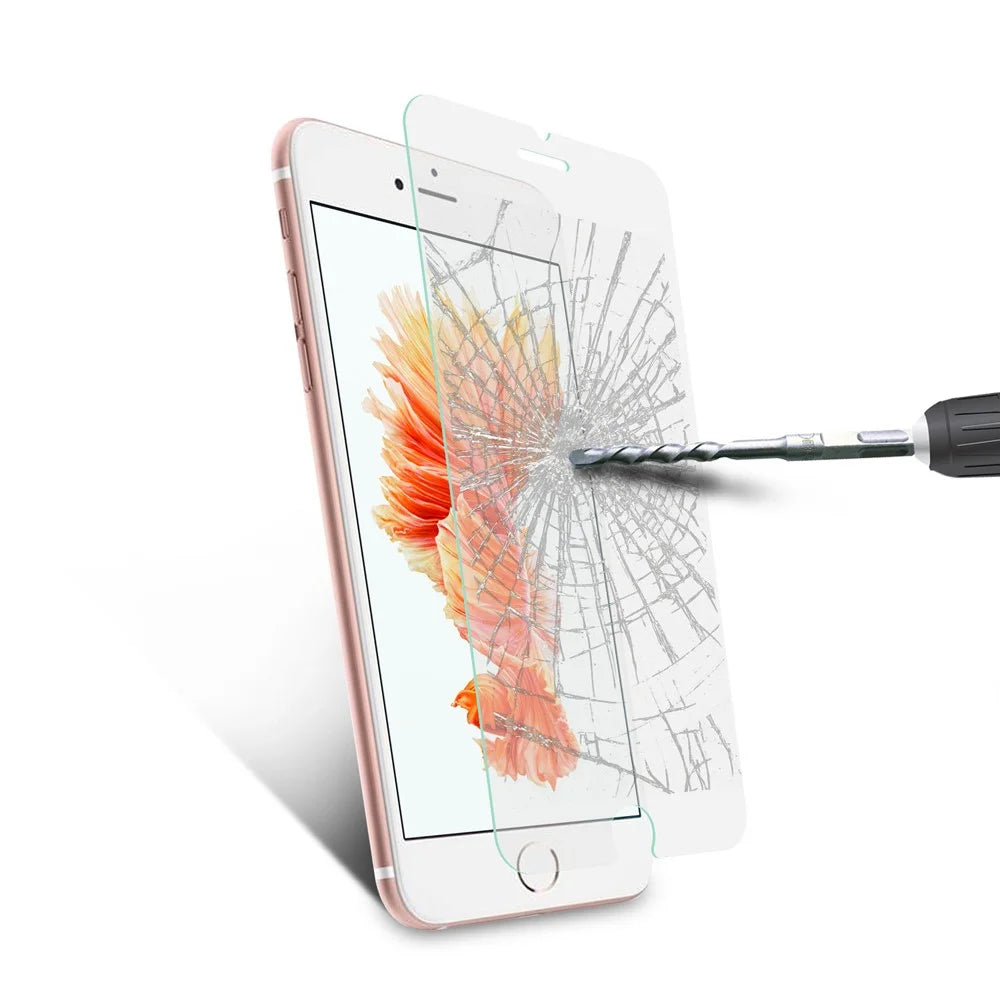 For iPhone SE (2020)/SE (2022)/8/7 4.7 inch Clear Thin 0.3mm Tempered Glass Screen Protector Film (Arc Edge) - 7