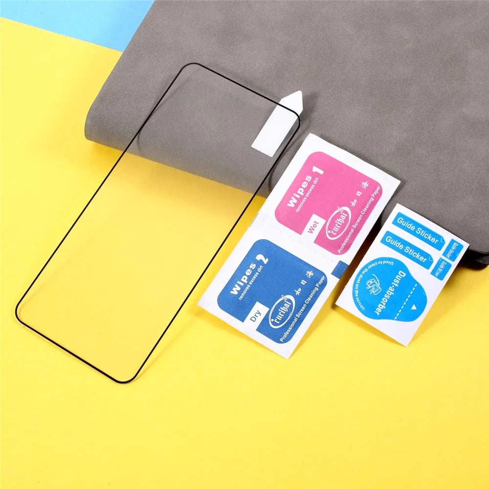 RURIHAI 0.26mm 2.5D Tempered Glass Solid Defense Screen Protector [Full Glue] for Samsung Galaxy S21 Plus 5G - 5