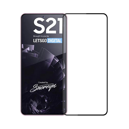MOFI Shatterproof Tempered Glass Screen Protector [Full Glue] Full Coverage Film for Samsung Galaxy S21 4G/5G - 1