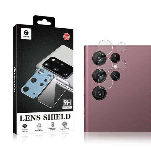 MOCOLO Anti-explosion Camera Lens Protector for Samsung Galaxy S21 Ultra 5G, High Definition Tempered Glass Lens Cover Film - 2
