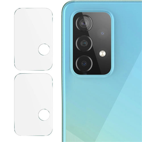 IMAK 2Pcs/Pack Anti-Scratch High Definition Glass Lens Film for Samsung Galaxy A52 4G/5G / A52s 5G/A72 4G/5G - 1