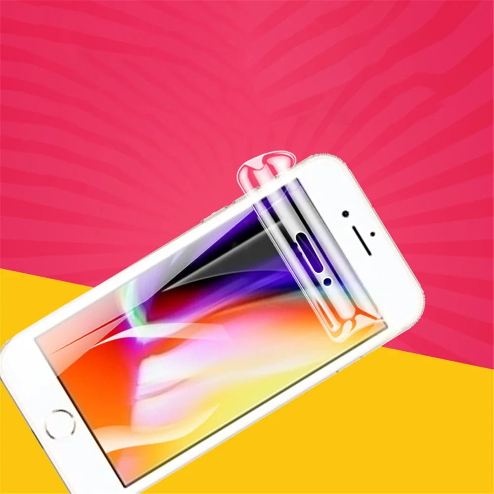 Full Coverage Anti-explosion Hydrogel TPU Screen Film for iPhone SE (2020)/SE (2022)/8/7 4.7 inch - 1