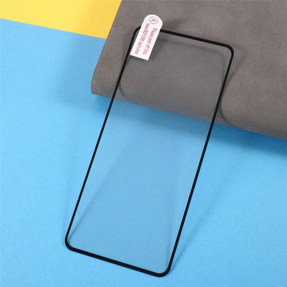 Silk Print Complete Covering Full Glue Tempered Glass Screen Protector for Oppo A53 (2020) - 6
