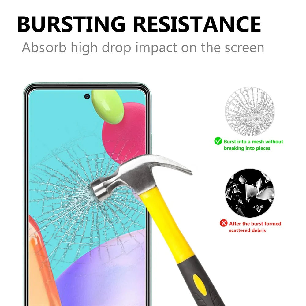 2.5D Arc Edge Good Quality Tempered Glass Film Screen Protector for Samsung Galaxy A52 4G/5G / A52s 5G - 2