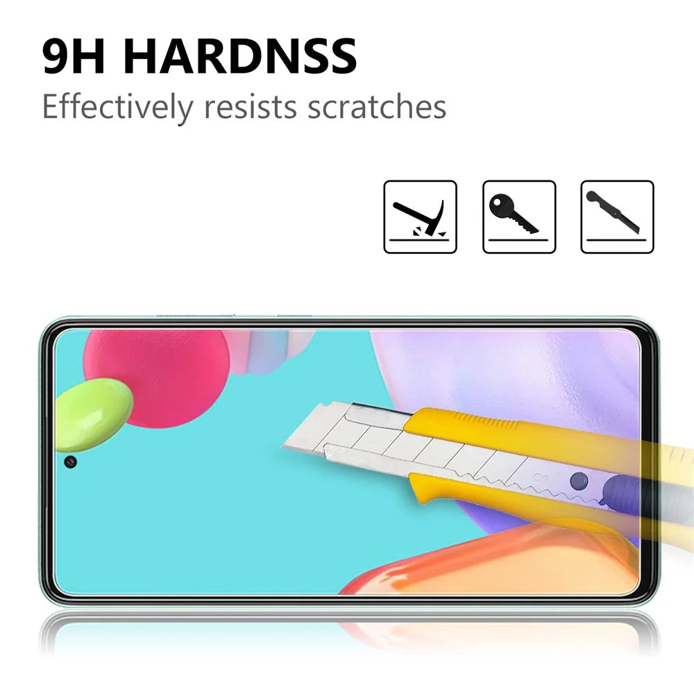 2.5D Arc Edge Good Quality Tempered Glass Film Screen Protector for Samsung Galaxy A52 4G/5G / A52s 5G - 3