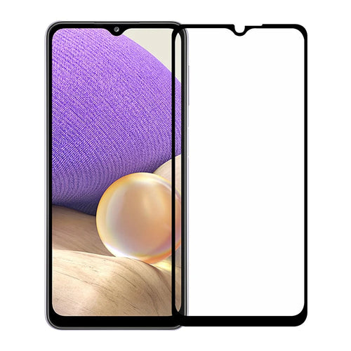 Complete Covering Full Glue Tempered Glass Film Black Edges Screen Protector for Samsung Galaxy A32 5G/M32 5G - 1