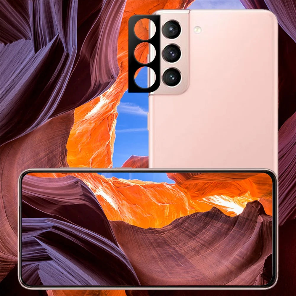 HD Tempered Glass Camera Lens Protector for Samsung Galaxy S21 4G/5G - 6