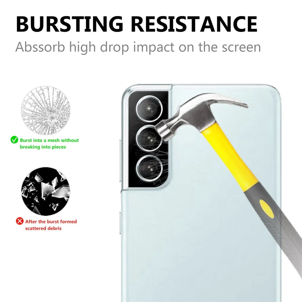 HD Tempered Glass Camera Lens Protector for Samsung Galaxy S21+ - 2