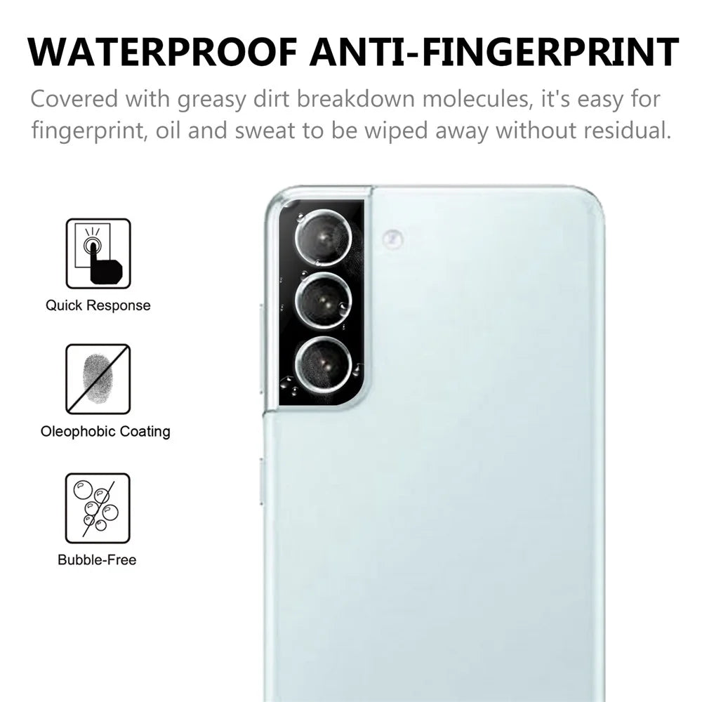 HD Tempered Glass Camera Lens Protector for Samsung Galaxy S21+ - 4