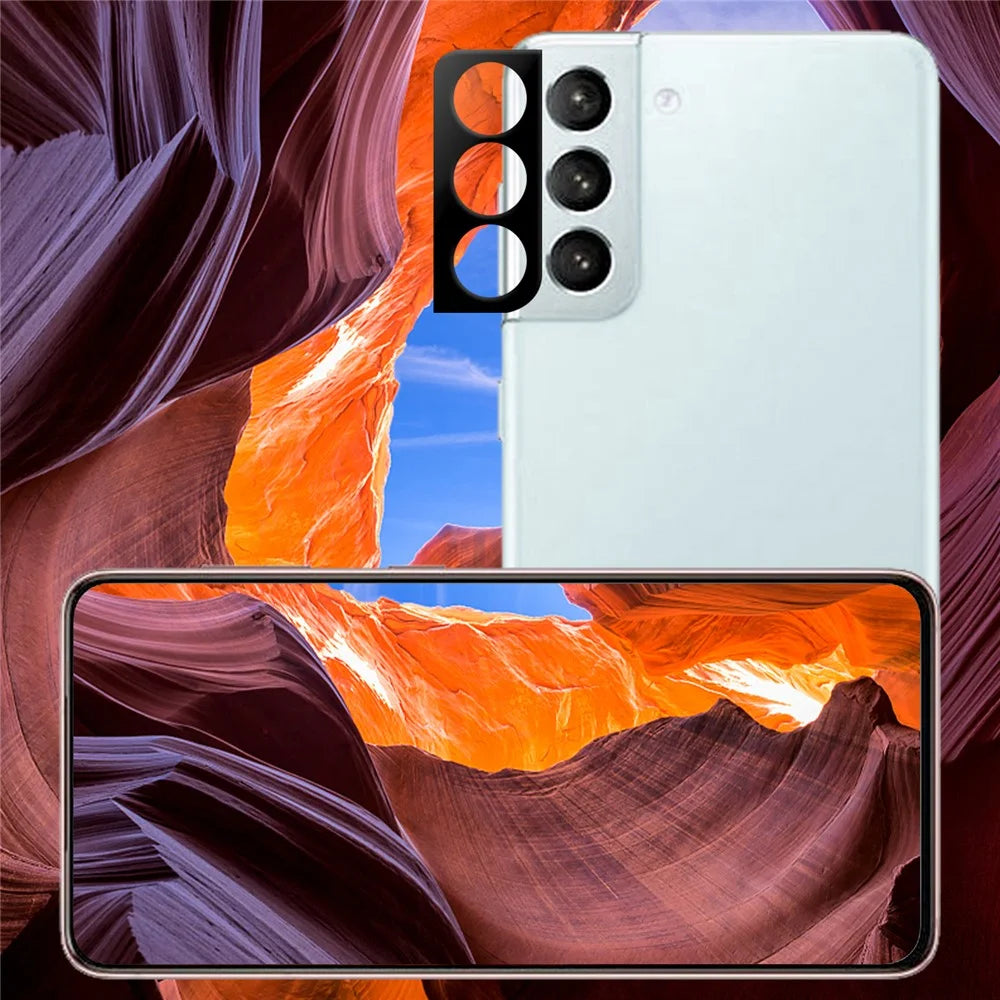 HD Tempered Glass Camera Lens Protector for Samsung Galaxy S21+ - 7