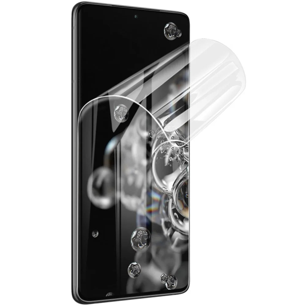 IMAK 2Pcs/Set TPU Hydrogel Film III Full Coverage Films HD Screen Protector for Samsung Galaxy S21 Ultra 5G - 2