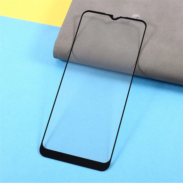 HD Tempered Glass Silk Print Full Coverage [Full Glue] Screen Protector for Samsung Galaxy A02s (164.2mm) / Galaxy A02s (166.5mm) - 3