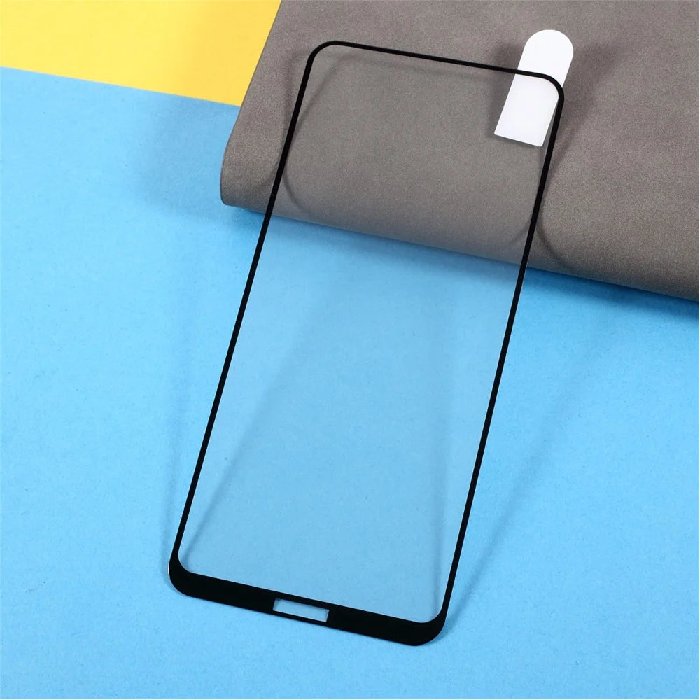 Silk Printing Full Screen Coverage Tempered Glass Screen Protector [Full Glue] for Nokia 5.4 - 3