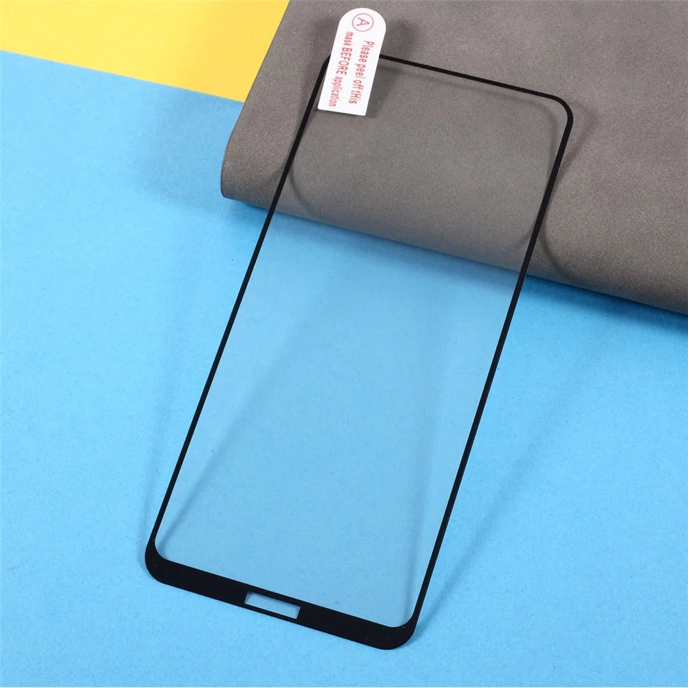Silk Printing Full Screen Coverage Tempered Glass Screen Protector [Full Glue] for Nokia 5.4 - 6