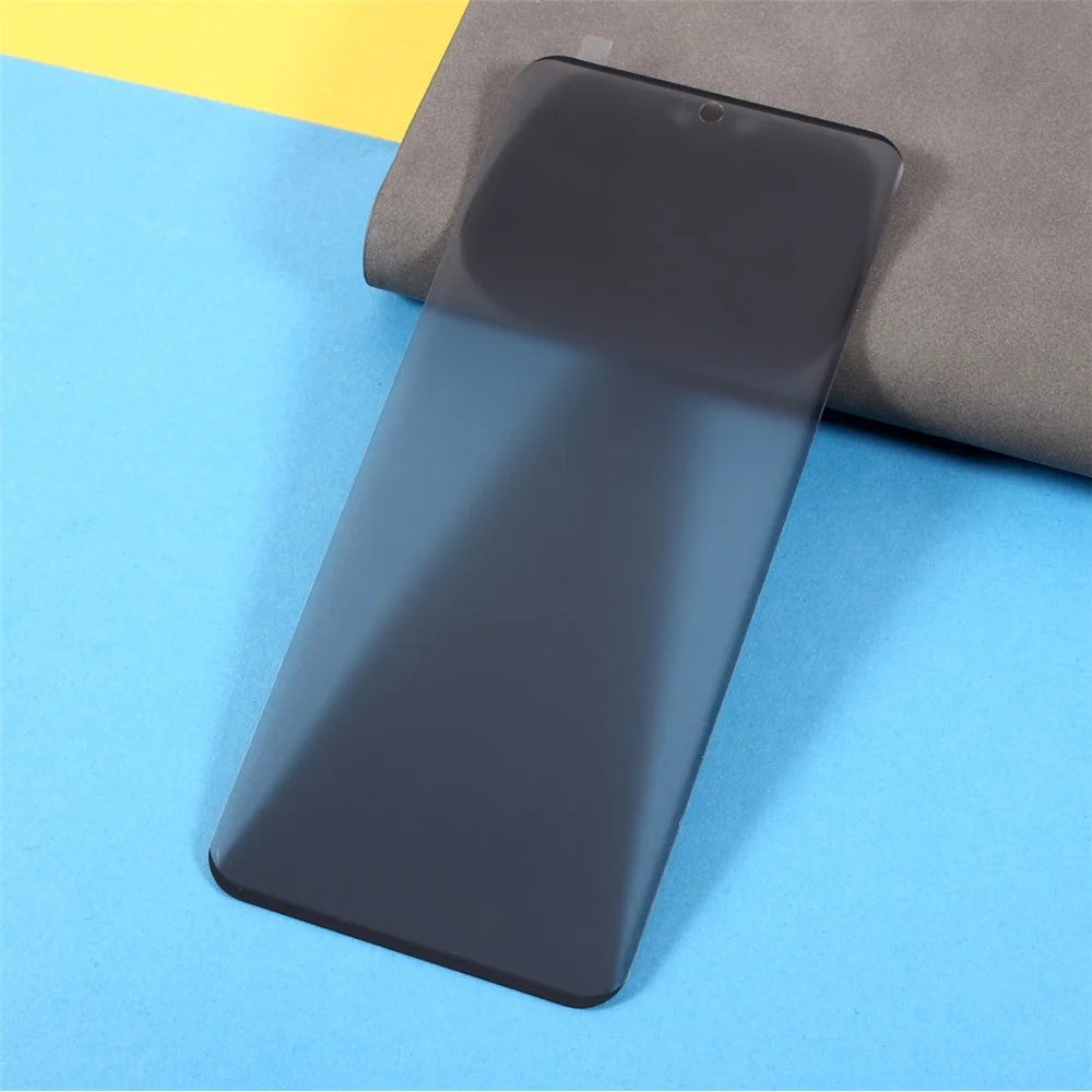 3D Curved Anti-Explosion Full Size Anti-Spy Tempered Glass Protector Film (Side Glue) for Samsung Galaxy S21 Ultra 5G - 6