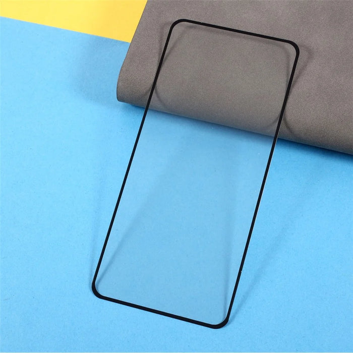 For Samsung Galaxy S21 4G/5G [Full Coverage] Silk Printing Full Glue Tempered Glass Screen Protector [Fingerprint Unlock Version] - 3