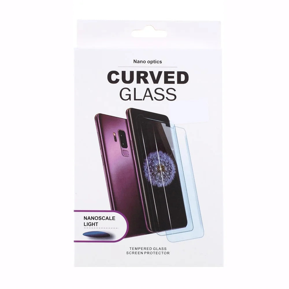 For Samsung Galaxy S21 4G / 5G Clear Full Covering Tempered Glass Screen Protector Support Fingerprint Unlock with UV Liquid - 7