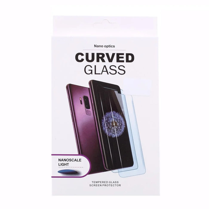 Full Covering Tempered Glass Screen Protector Film with UV Liquid Support Fingerprint Unlock for OnePlus 9 Pro / 10 Pro - 7