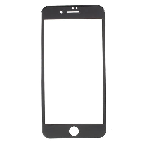 Soft Carbon Fiber Full Size Tempered Glass Screen Protector for iPhone 7 4.7 inch - Black - 1