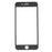 Soft Carbon Fiber Full Size Tempered Glass Screen Protector for iPhone 7 4.7 inch - Black - 1